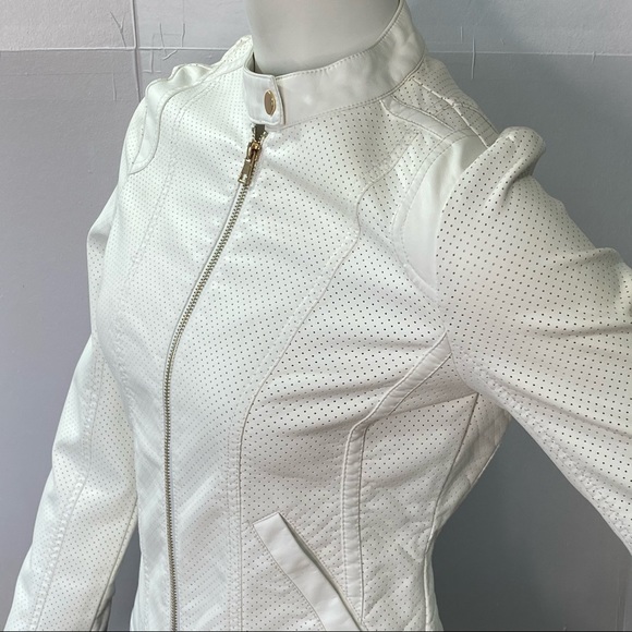 NWT Le Chateau Ivory Faux Leather Jacket 🌟HOST PICK - Picture 14 of 16